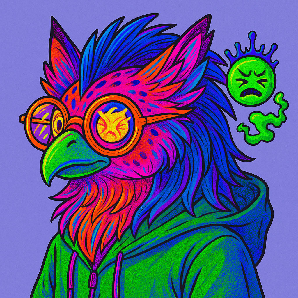 GURU (ashrax.base.eth) Farcaster social identity (Fname handle) PFP