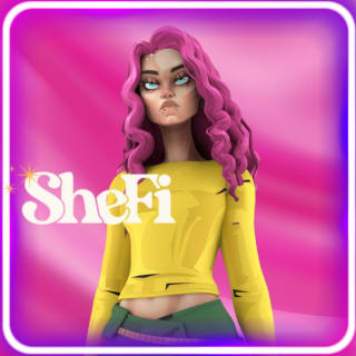 LadyLove (ladylovenft.base.eth) Farcaster social identity (Fname handle) PFP