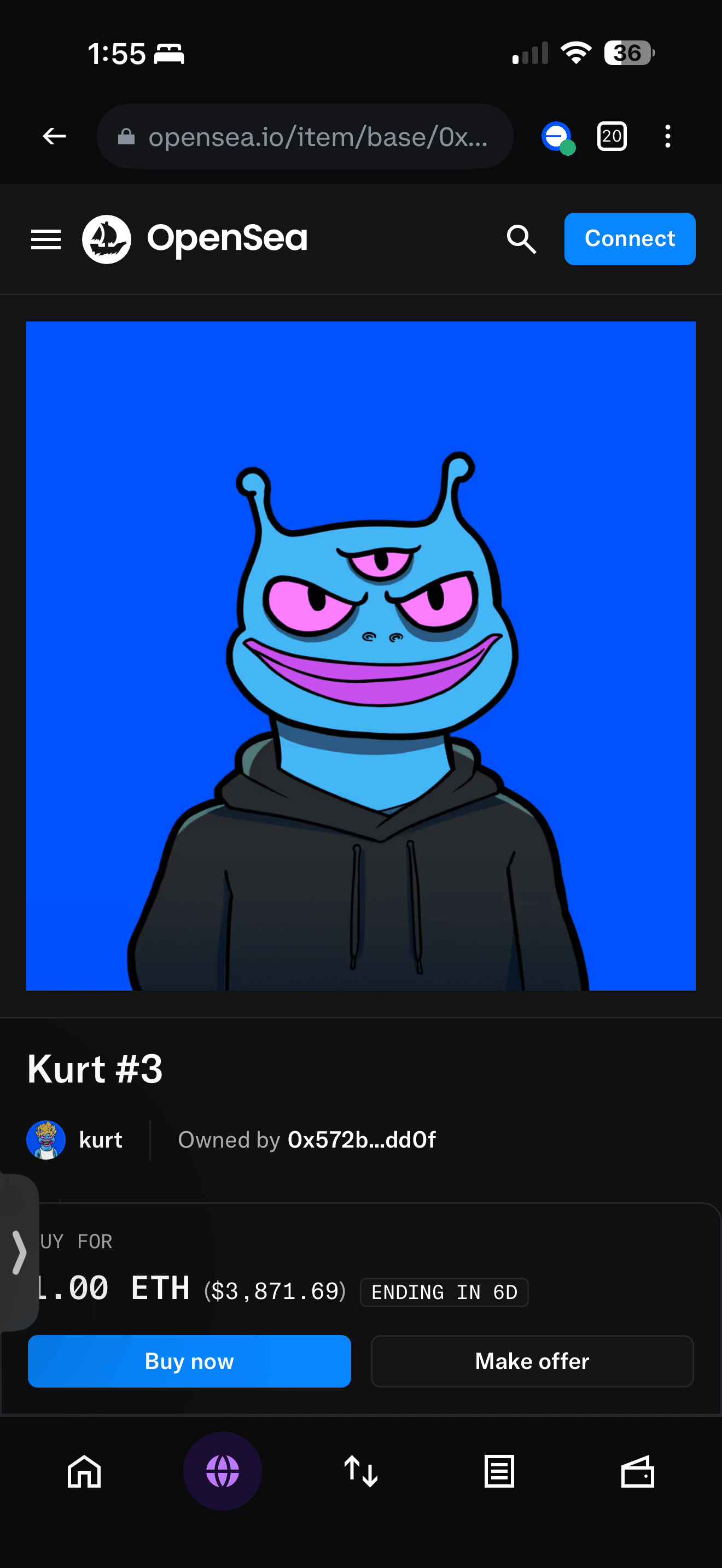 omikami.base.eth Basenames (.base.eth domains) based on ENS PFP