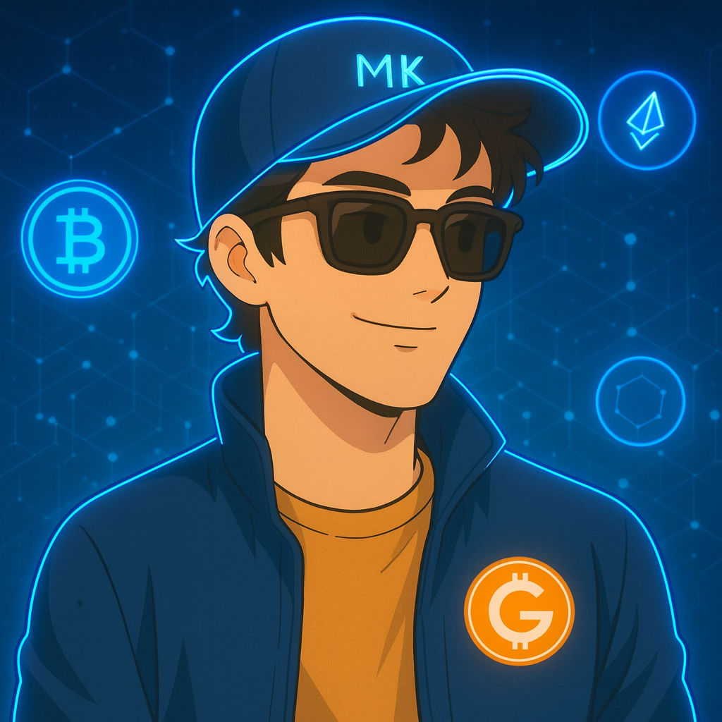 MK (coingyaan.base.eth) Farcaster social identity (Fname handle) PFP