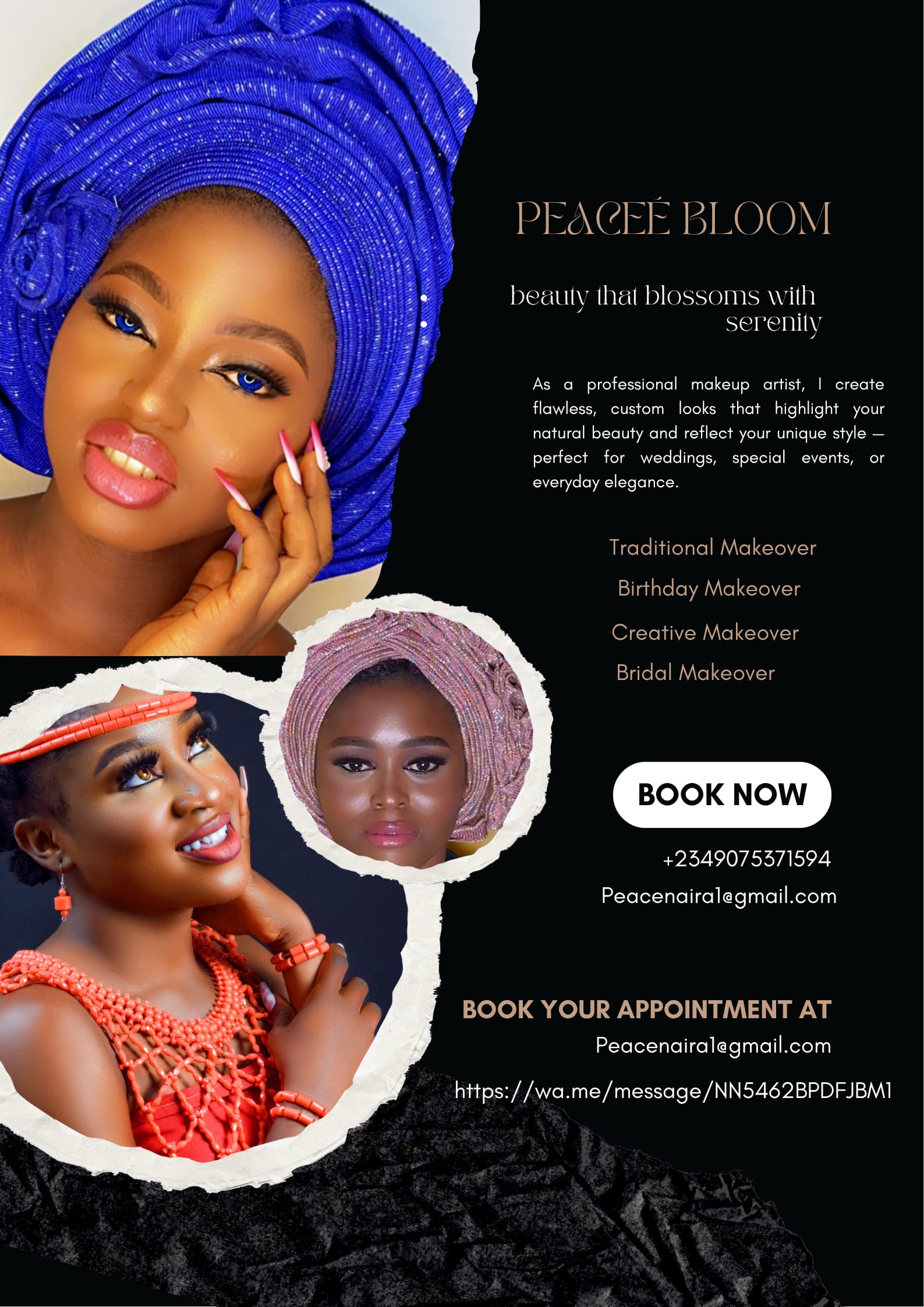peacee’bloom (peacevyb) Farcaster social identity (Fname handle) PFP