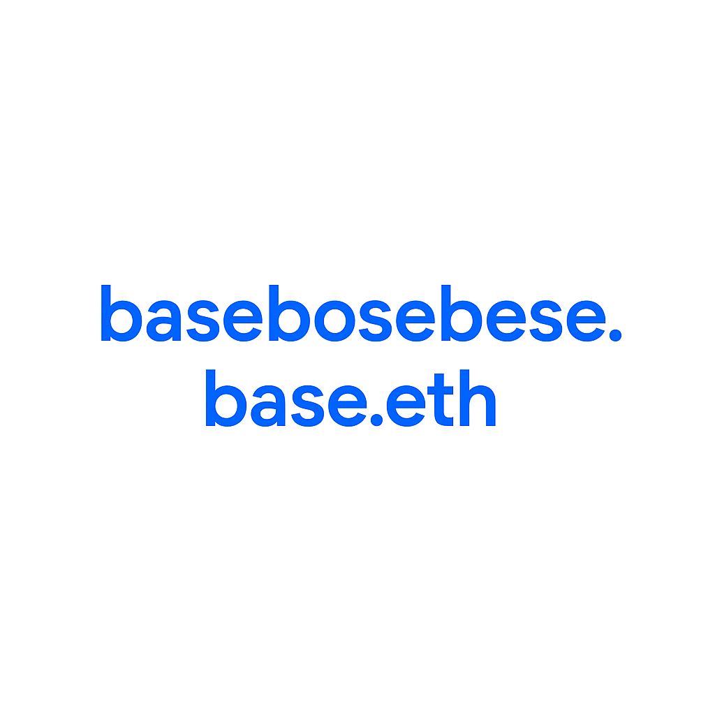 basebosebese.base.eth (0xorange) Farcaster social identity (Fname handle) PFP