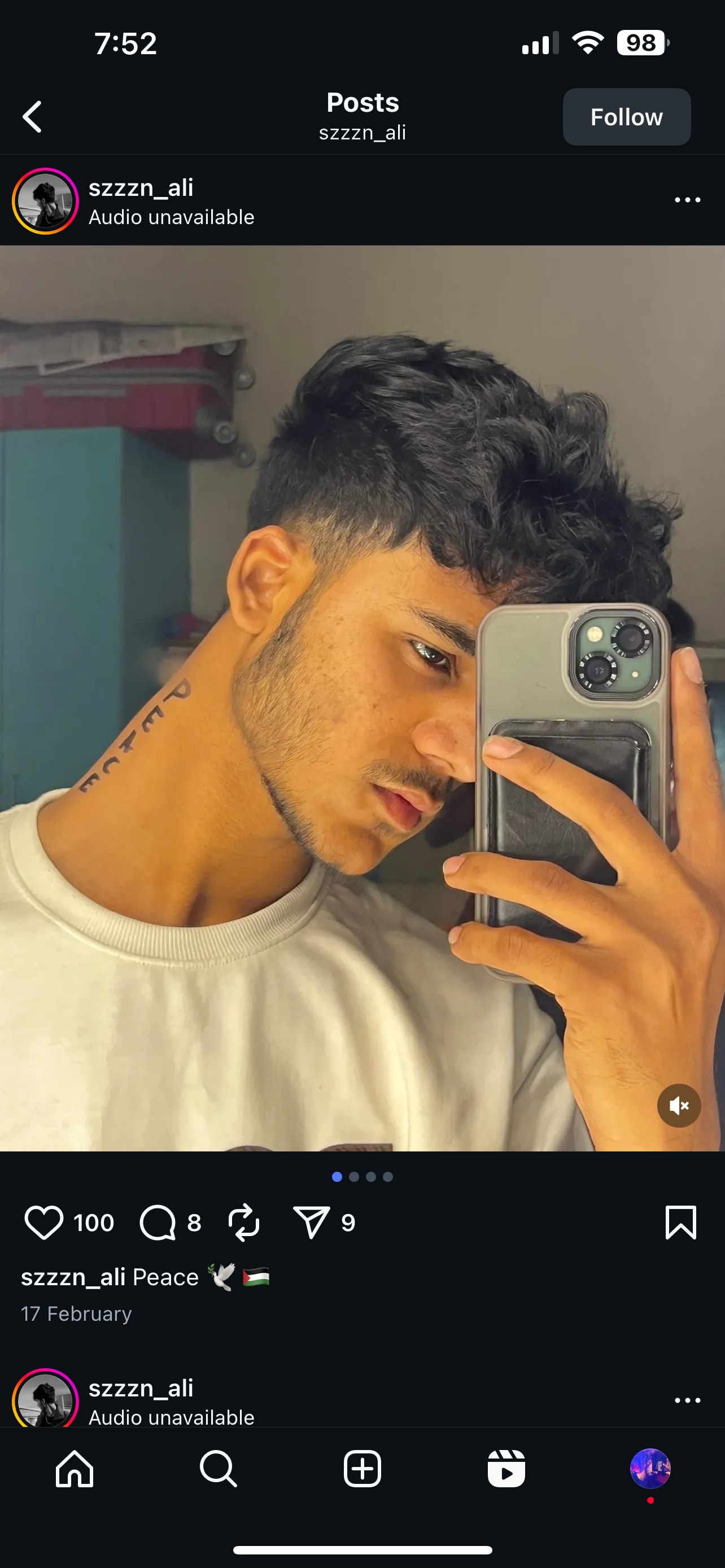 Bitcoin boy's Farcaster avatar