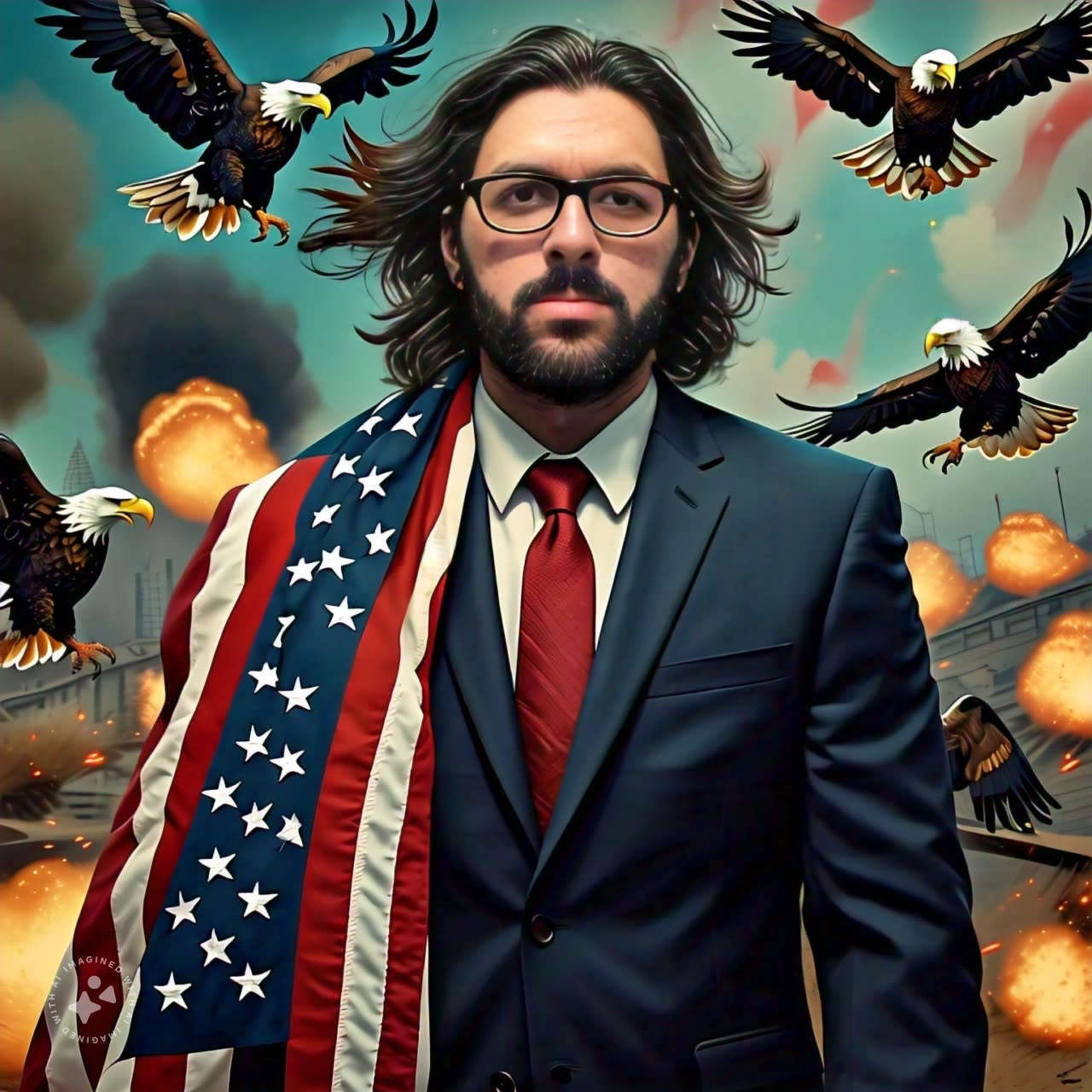Jay (jaythepatriot) Farcaster social identity (Fname handle) PFP