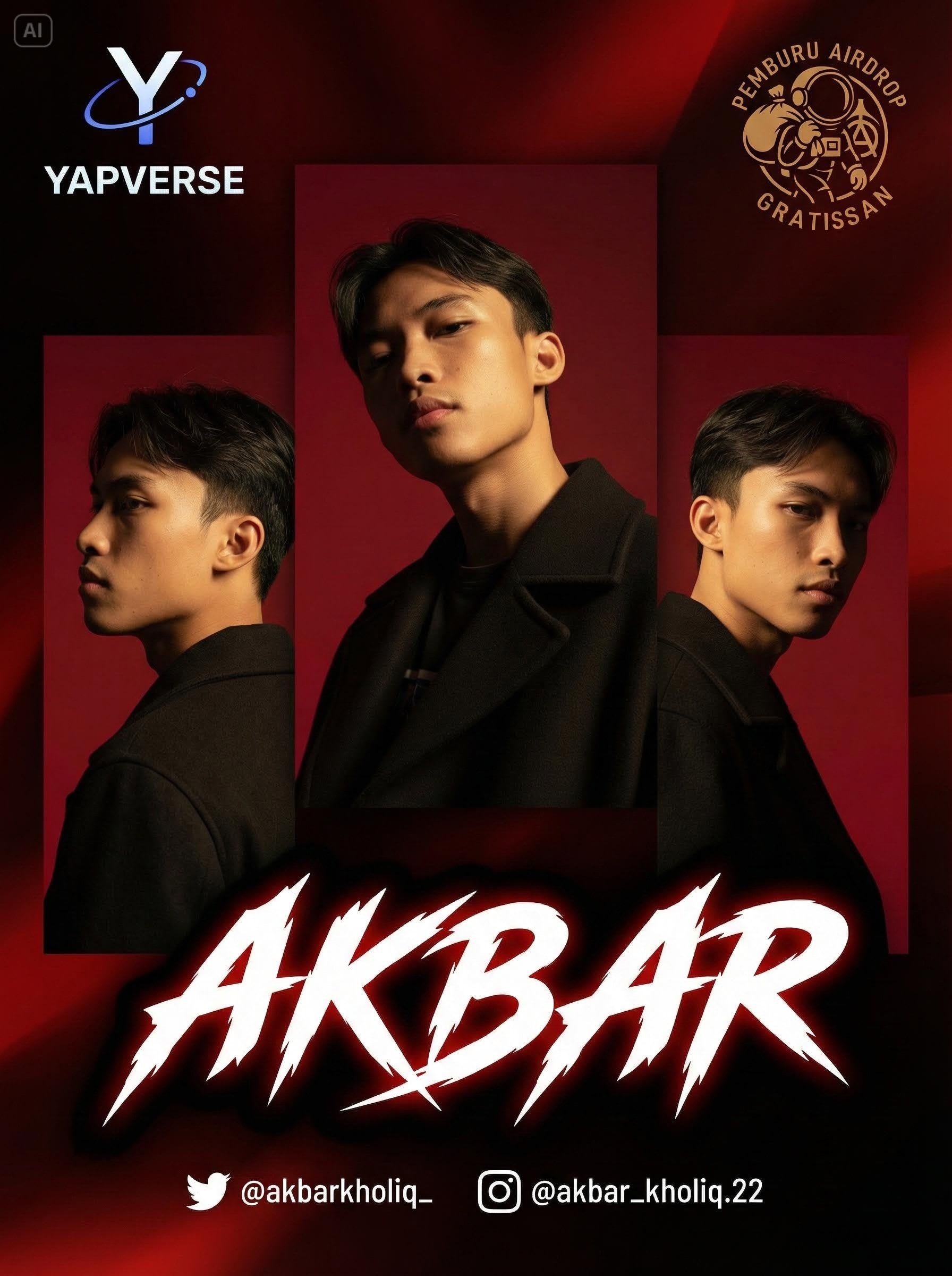 Akbar | Yapverse™ (akbarkholiq) Farcaster social identity (Fname handle) PFP