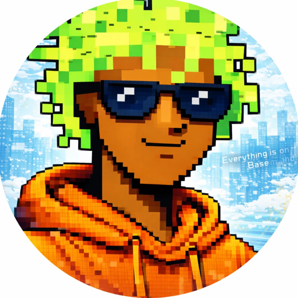 Everything is on Base (archittomar) Farcaster social identity (Fname handle) PFP