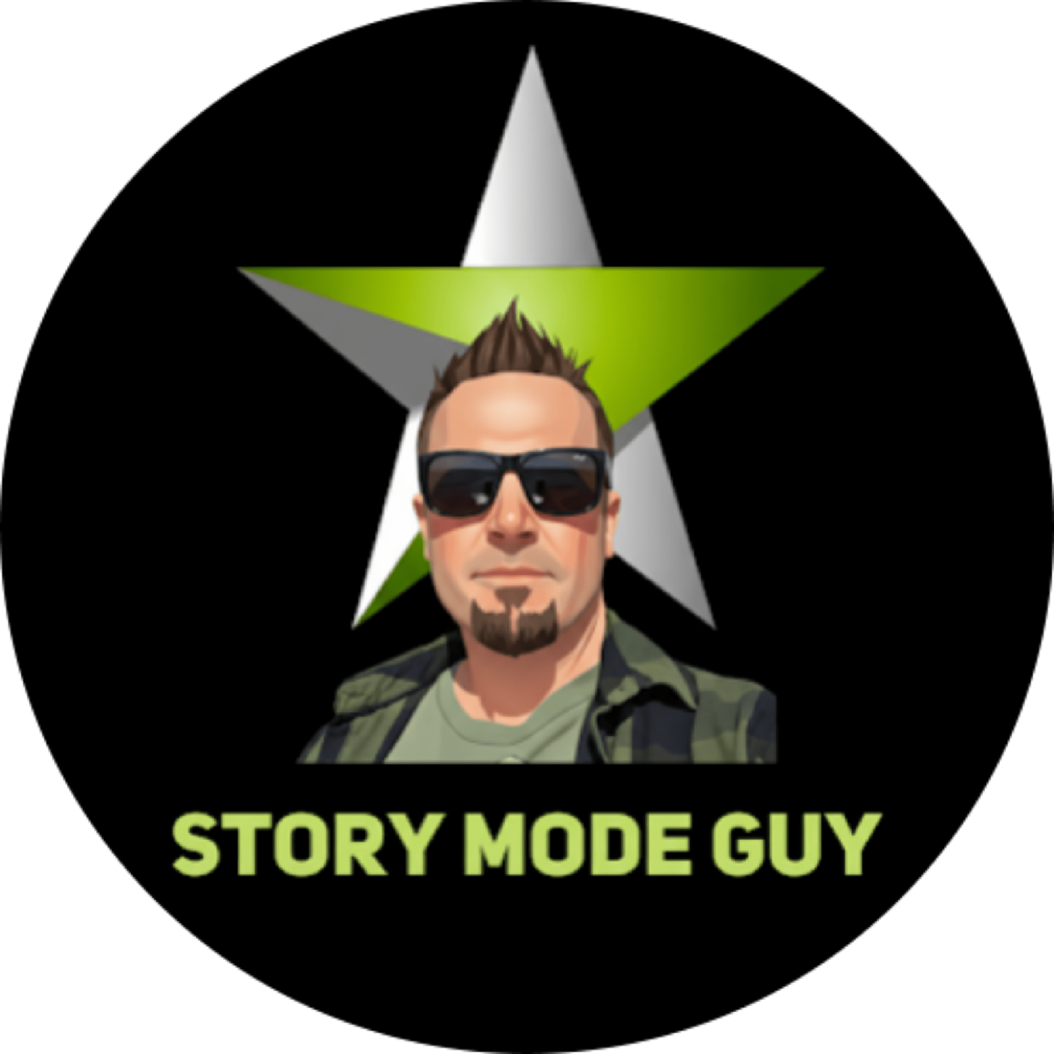 Story Mode Guy (storymodeguy.base.eth) Farcaster social identity (Fname handle) PFP