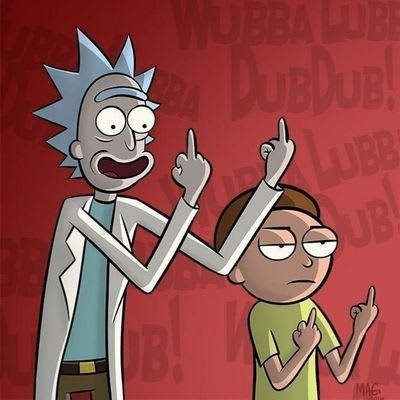 Rick and Morty (mahdihasan) Farcaster social identity (Fname handle) PFP