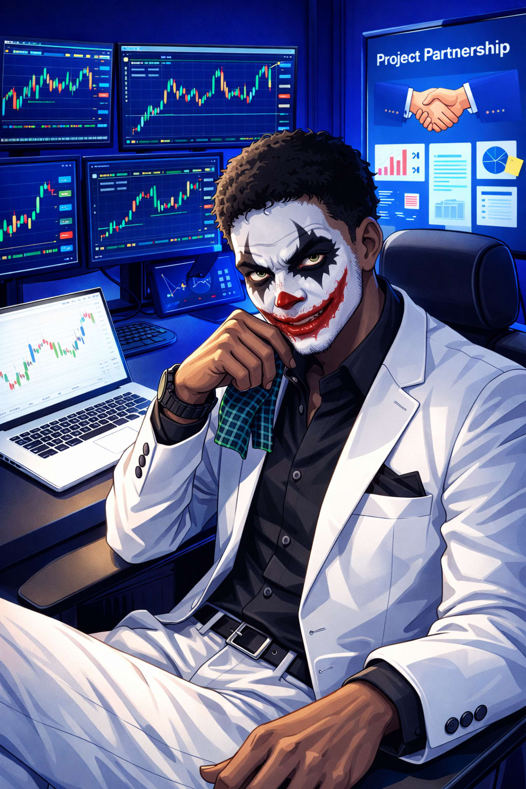 The Joker🤡 (theweb3joker36) Farcaster social identity (Fname handle) PFP
