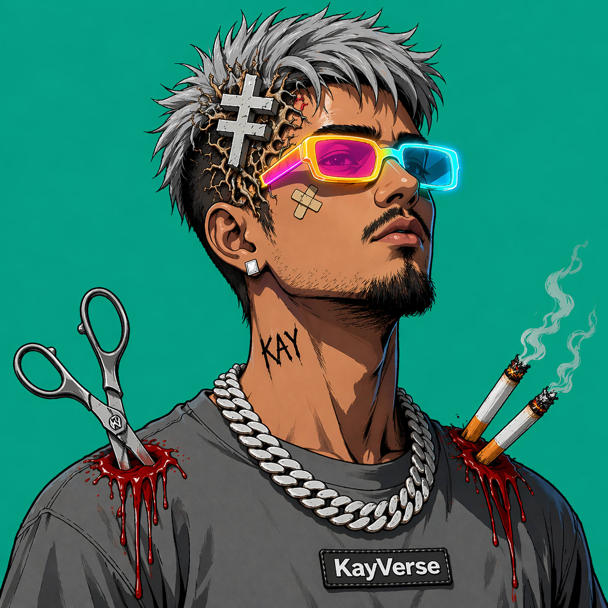 KayVerse.base.eth (hkay) Farcaster social identity (Fname handle) PFP