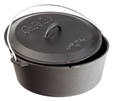 Cabela's Outfitter Series Cast-Iron Deep Skillet with Lid