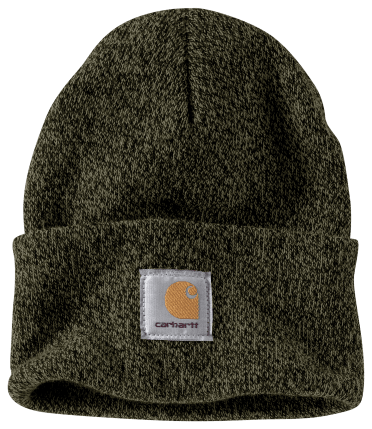 Carhartt Men's Knit Cuffed A18 Beanie | Tender Greens