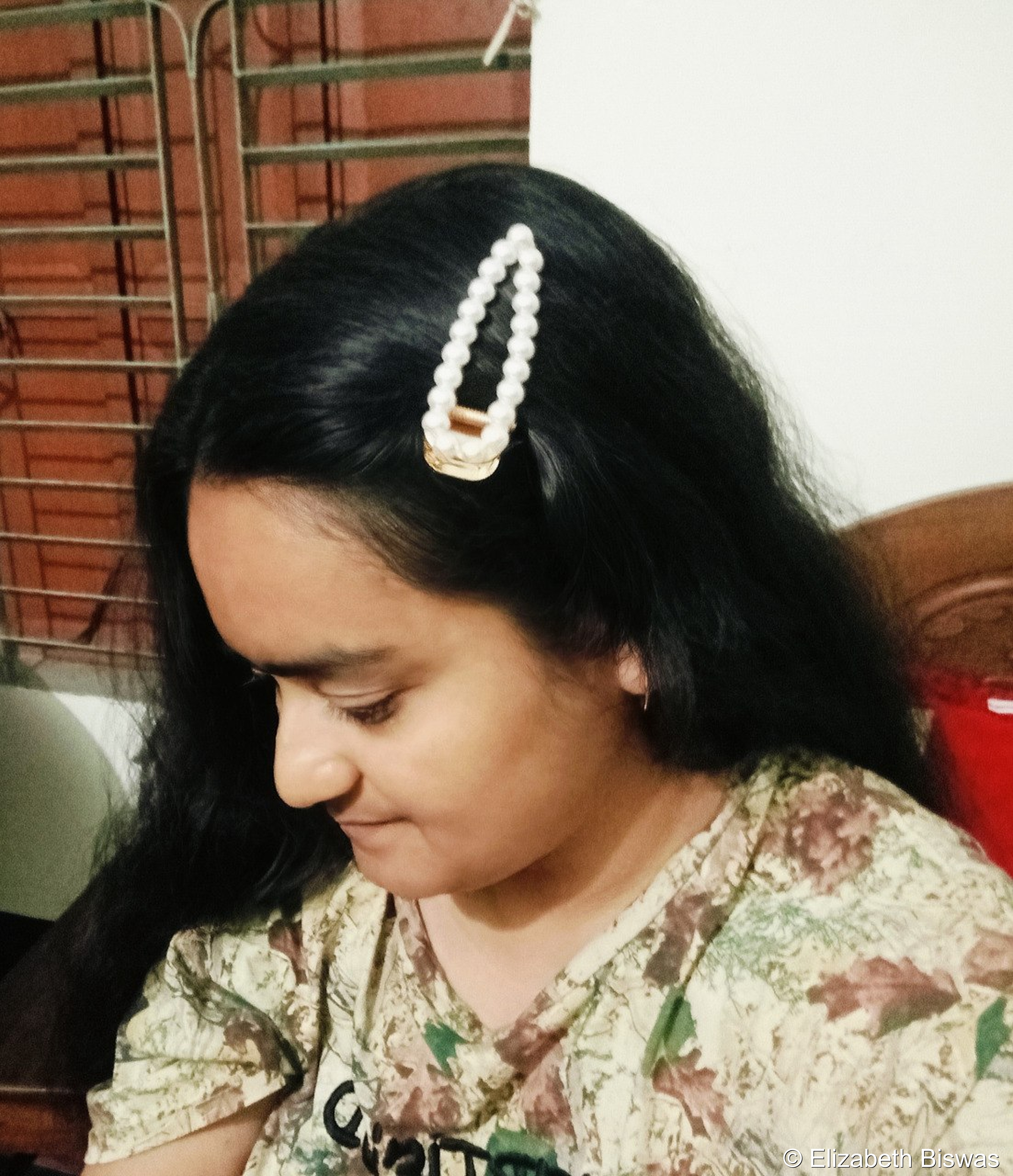 Elegant Pearl Hair Clip for Daily Hairstyles