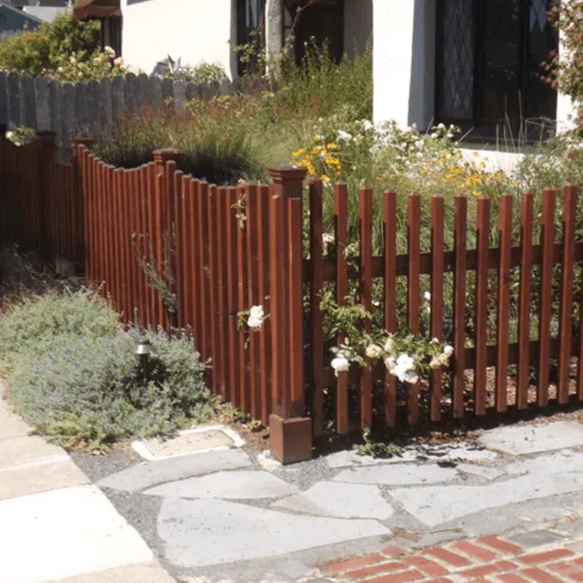 Fence installation and landscaping in Oakland