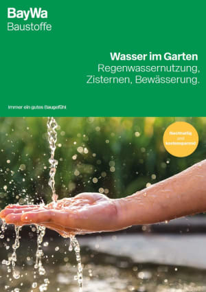 Wasser im Garten