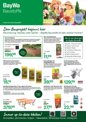 Dein Bauprojekt beginnt hier