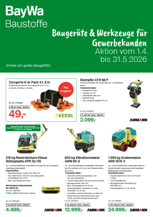 Baugeräte- und Werkzeuge