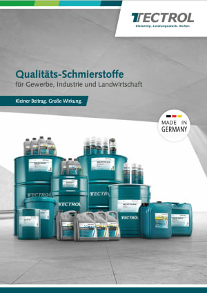 TECTROL Qualitäts-Schmierstoffe