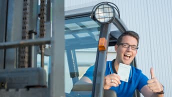 Führerschein Stapler- und Teleskoplader mit der BayWa