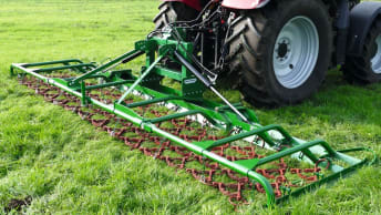 Grünlandpflege im Frühjahr