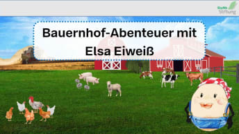 Bauernhof-Lernspiel mit Elsa Eiweiß