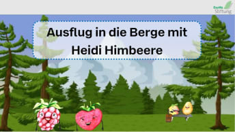 Lernspiel Heidi Himbeere für Vitamine