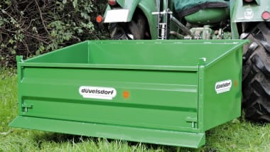 Heckcontainer für Traktor, hydraulisch od. mechanisch