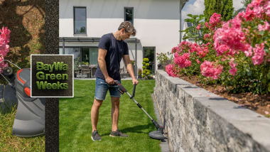 Präzise Kanten in Sekunden mit Motorsensen & Trimmer!