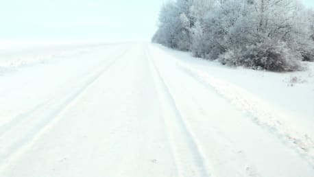 Auftausalz für schneebedeckte Straßen