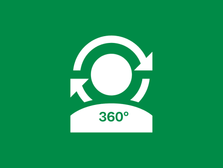 Piktogramm 360 Grad
