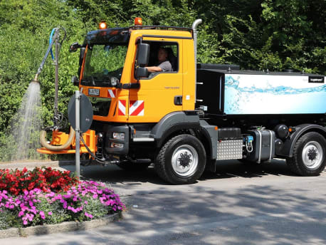 MAN Systemfahrzeug Wasserfass-Modul