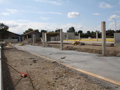 Baustelle Rinderstall