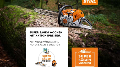 Super-Sägen Wochen