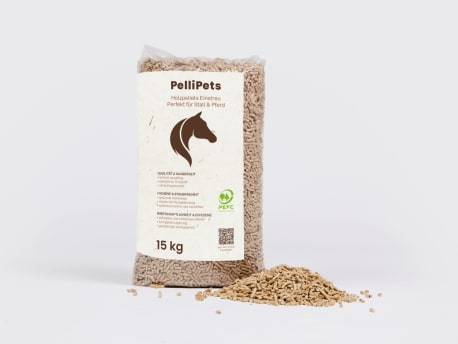 PelliPets Pferde Holzpellets Einstreu