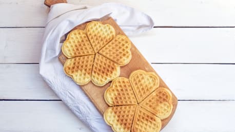 Gold-Waffeln