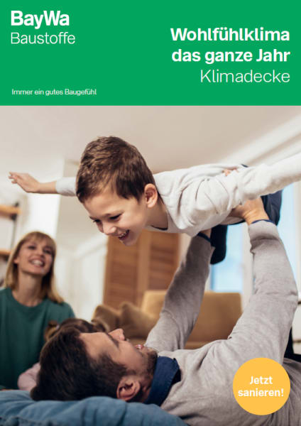 Klimadecke – Wohlfühlklima das ganze Jahr