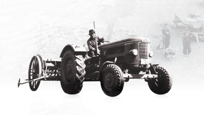 Tractor - historical photo