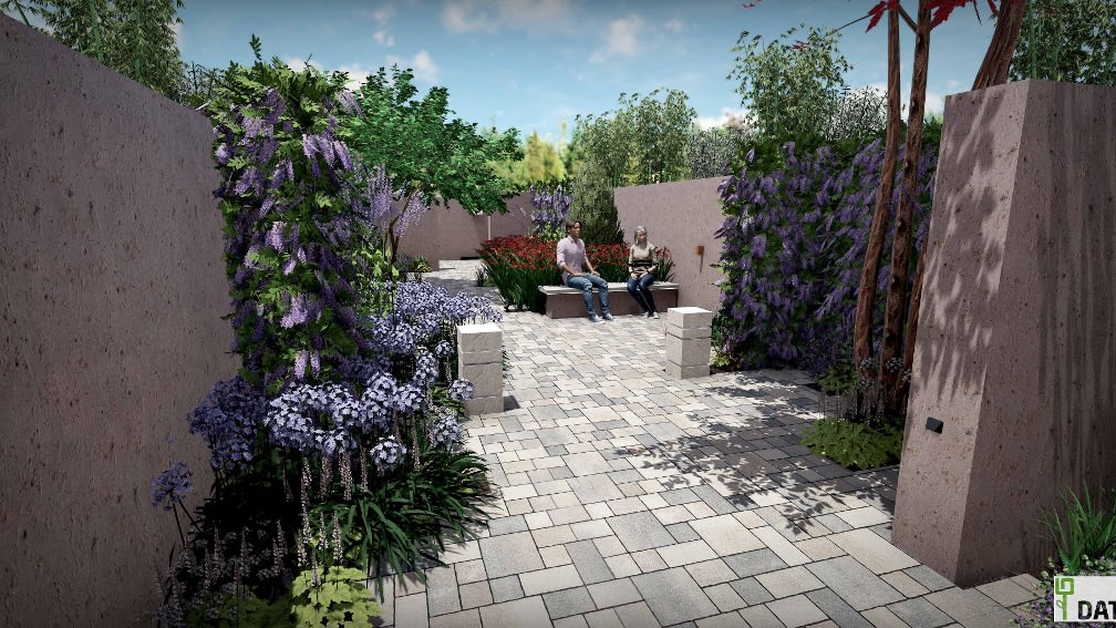 Gartenvisualisierung Beispielgarten