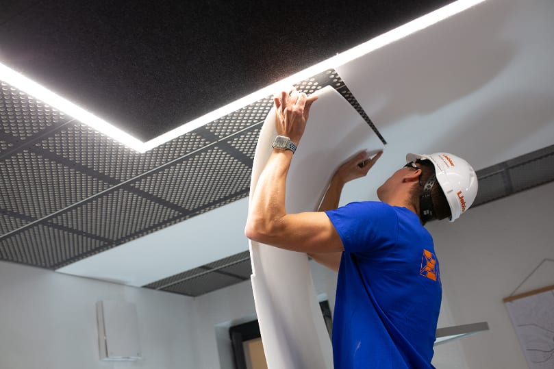 Knauf cleaneo Klett Akustik Systeme
