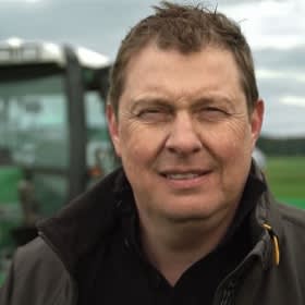 Joachim Unger, Landwirt hat den GreenSeeker erfolgreich im Einsatz