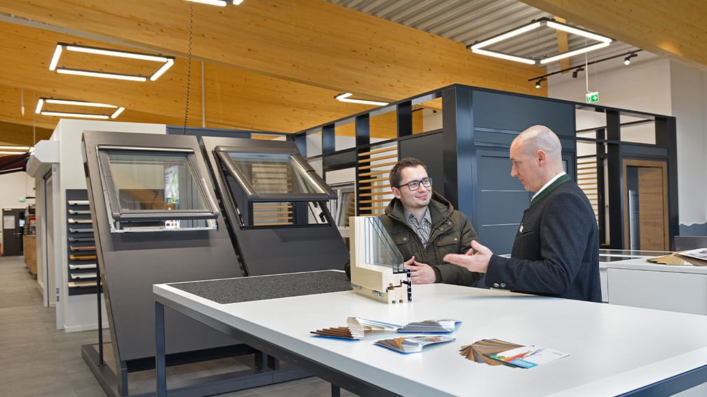 Beratungsgespräch in Großwallstadt