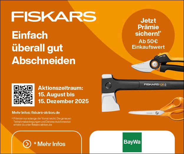 Fiskars Prämienaktion