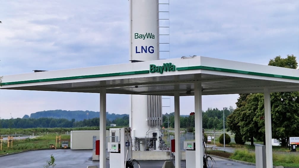 BayWa eröffnet erste LNG-Tankstelle im Landkreis Zwickau