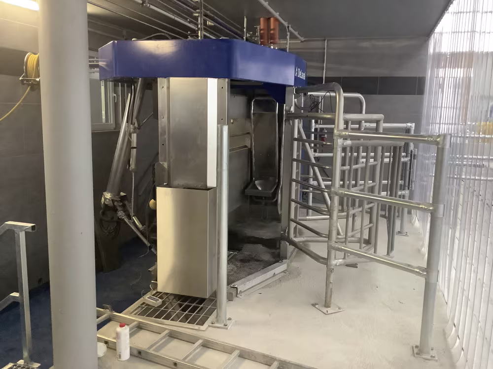 Tierzugang in den Melkroboter