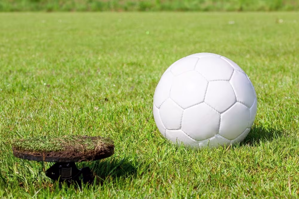 Perrot Versenkregner mit Fußball