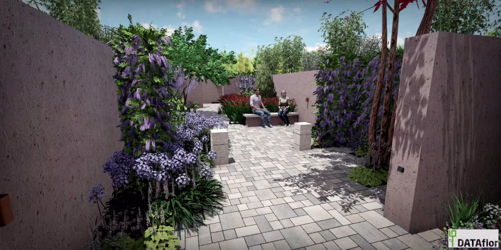 Gartenvisualisierung Beispielgarten