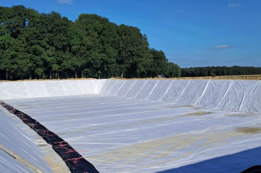 Wasserspeicherbecken Folie