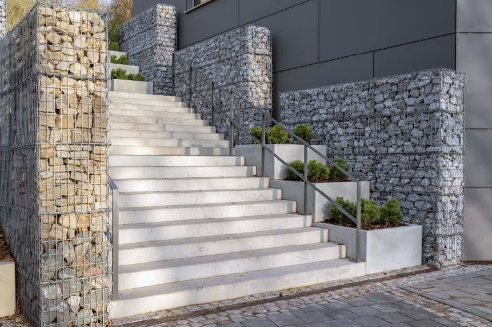 Treppe aus Beton