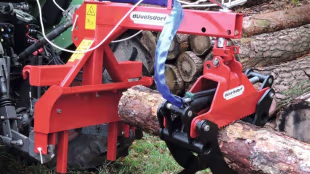 Holz bewegen