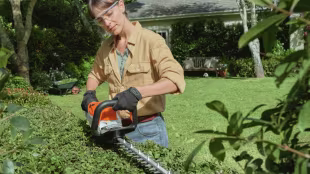 Gartenscheren mit Motor